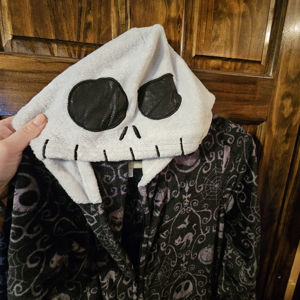 Disney Black and White Nightmare Before Christmas Onsie
